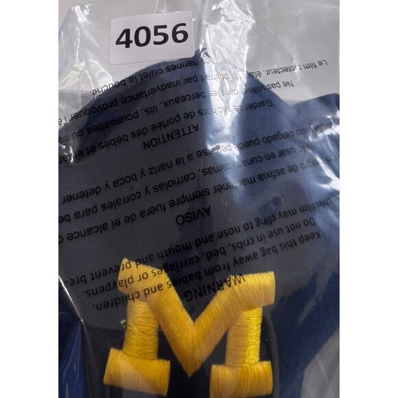 University of Michigan M Embroidered Baseball Hat Nike 7 1/2 60 cm - Picture 9 of 9